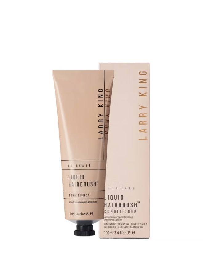 Larry King Haircare Liquid Hairbrush Conditioner 100ml - Image 4