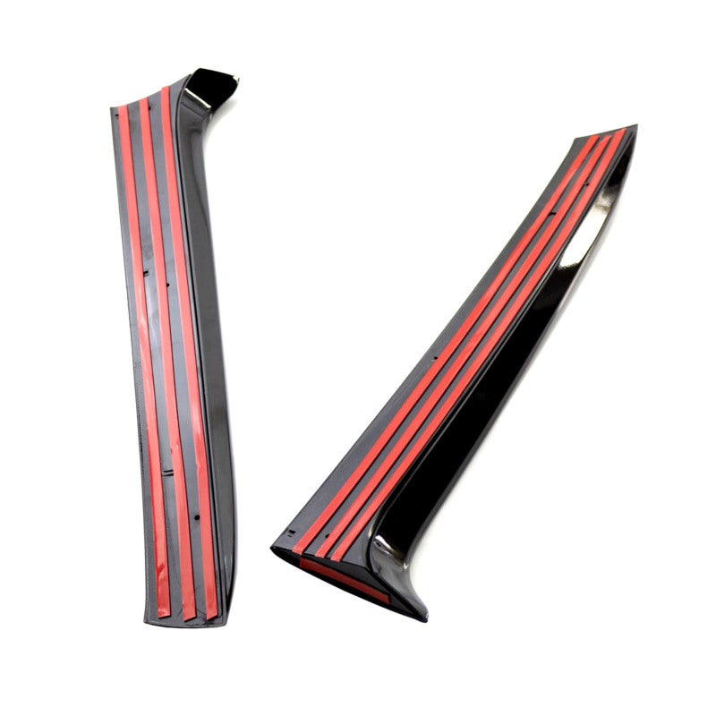 Rear Window Side Spoiler Glossy Black Replacement for VW Golf 7 R Variant Wagen 2014-2017 - Sturdy Durable Material Canard Splitter - Easy Installation - Image 4