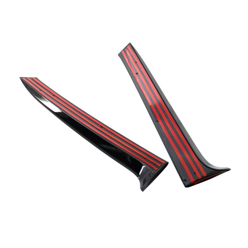 Rear Window Side Spoiler Glossy Black Replacement for VW Golf 7 R Variant Wagen 2014-2017 - Sturdy Durable Material Canard Splitter - Easy Installation - Image 3