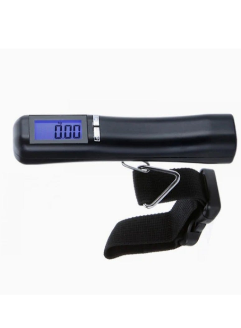 ALLKING Digital Luggage Weighing Scale, Portable Handheld for Travel Accessories, Suitcase, Bags weighing scale. Capable Up to 50 Kg / 110lb with LCD Display for Travel, Flights, Home, Shop, Gifts (Packaging, Color style may vary)  - Image 1