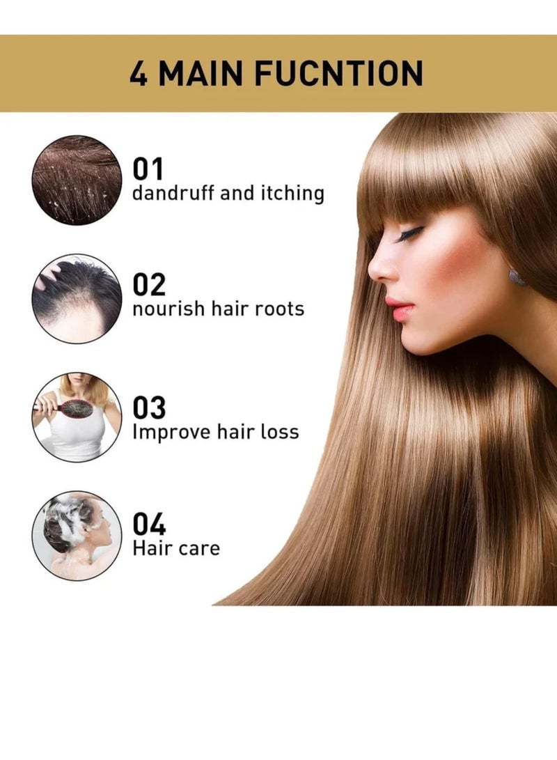 MAXFIT Japanese Sakura Shampoo+Balm (Original) for hair growth, preventing hair loss and removing dandruff, 300ml+300ml - Image 2
