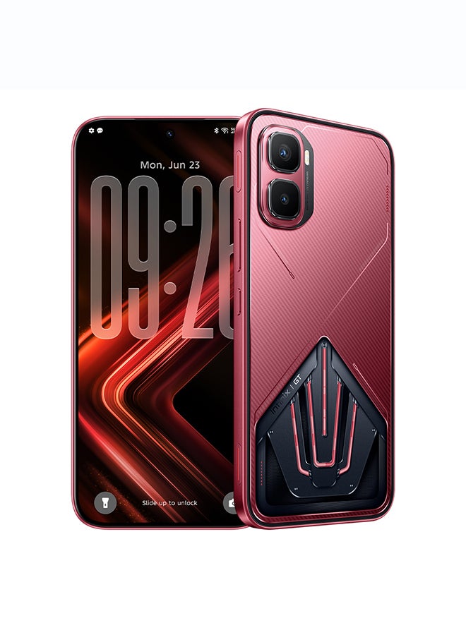 Infinix GT 50 Pro Dual SIM  Red Blaze 12GB 256GB 5G With Magsafe case GT Watch 5 Pro and GTbuds 5 - KSA Version - Image 2