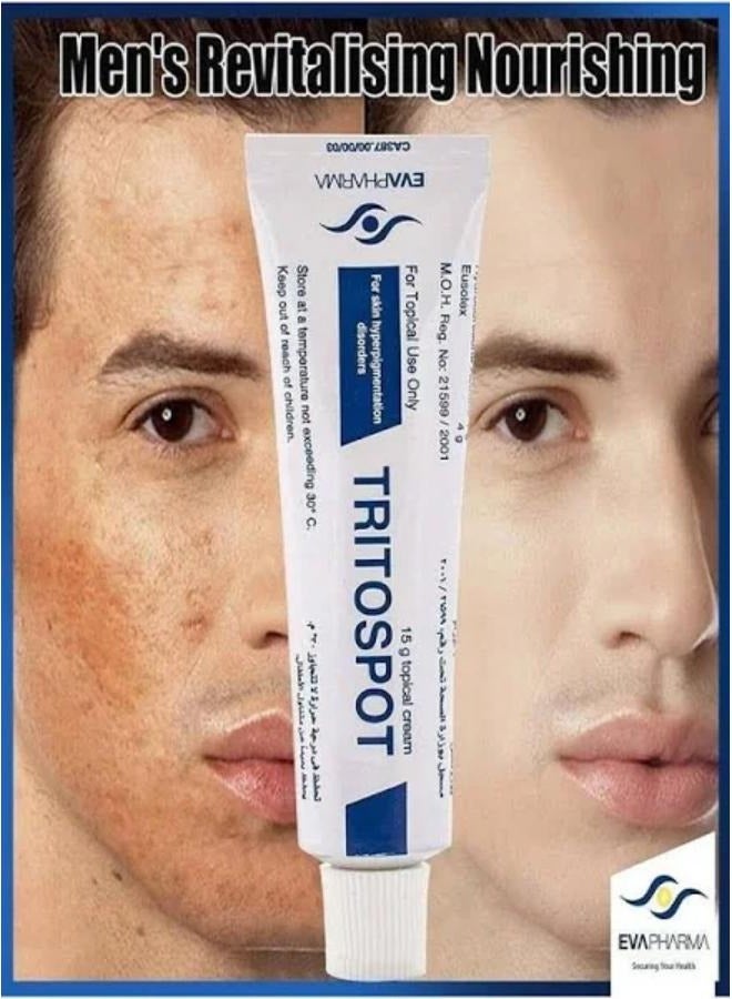 2 Pack Tritospot Tropical Cream For Hyperpigmentation Problems for Men and Women