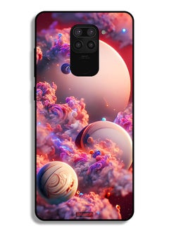 Tolwak Xiaomi Redmi Note 9 Protective Case Cover Clouds Abstract Art  - Image 2