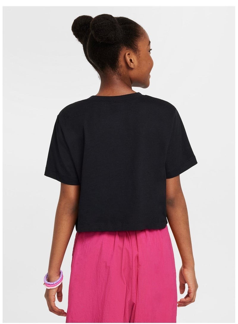 Nike G NSW TEE CROP FUTURA HBR - Image 2