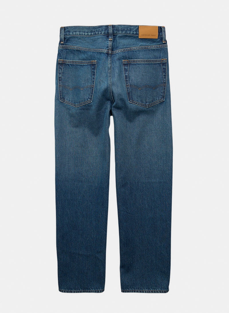 American Eagle جينز برميل قصير فضفاض AE - Image 2