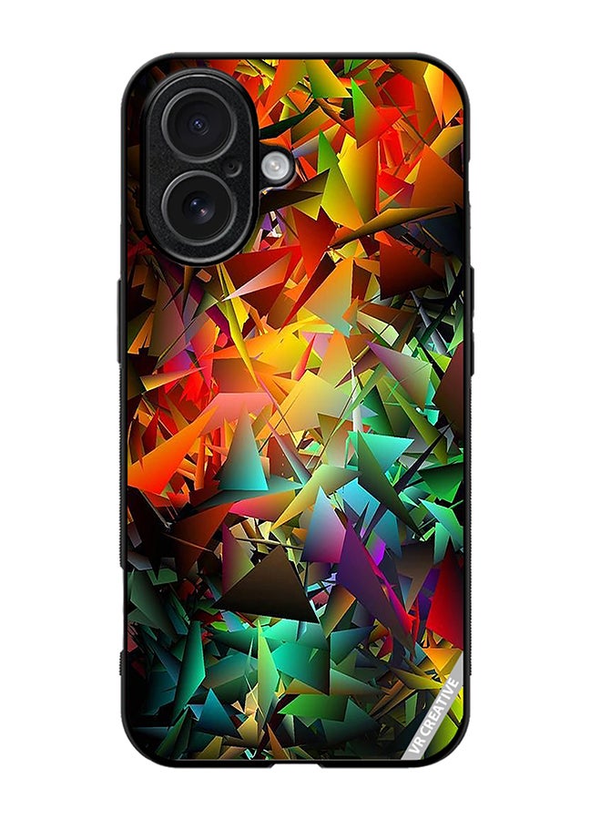 Protective Case Cover For Apple iPhone 17 Abstract Design Multicolour