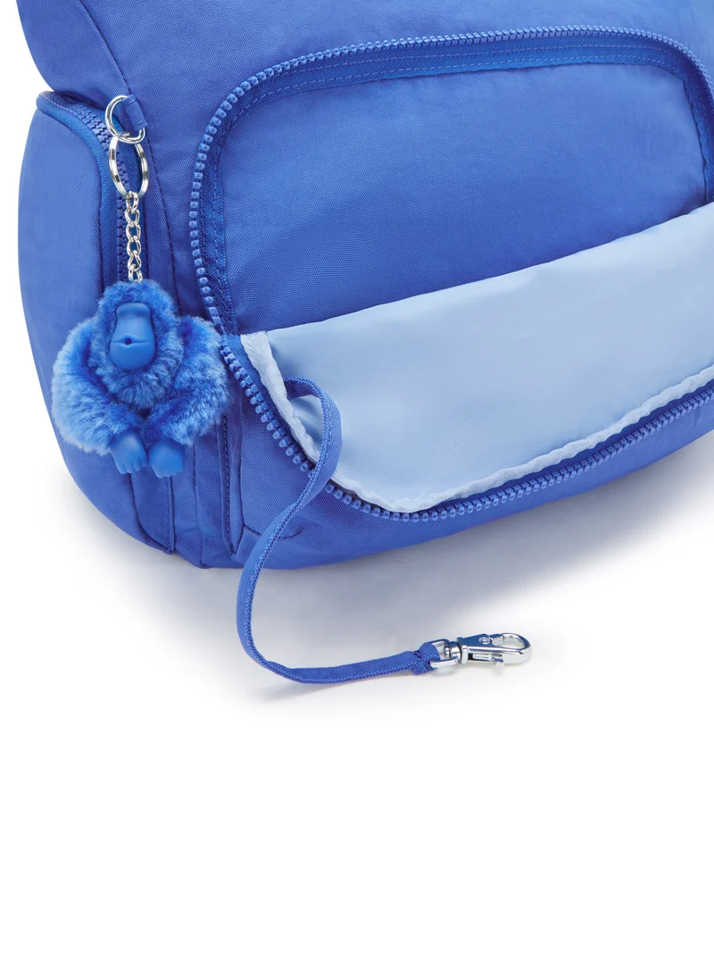 kipling Gabb Large Crossbody Bag with Adjustable Straps - Havana Blue