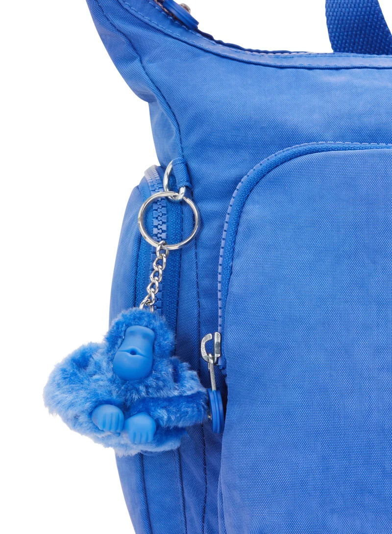 kipling Gabb Large Crossbody Bag with Adjustable Straps - Havana Blue