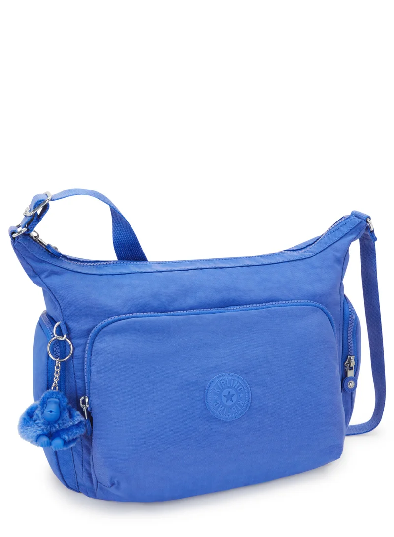 kipling Gabb Large Crossbody Bag with Adjustable Straps - Havana Blue