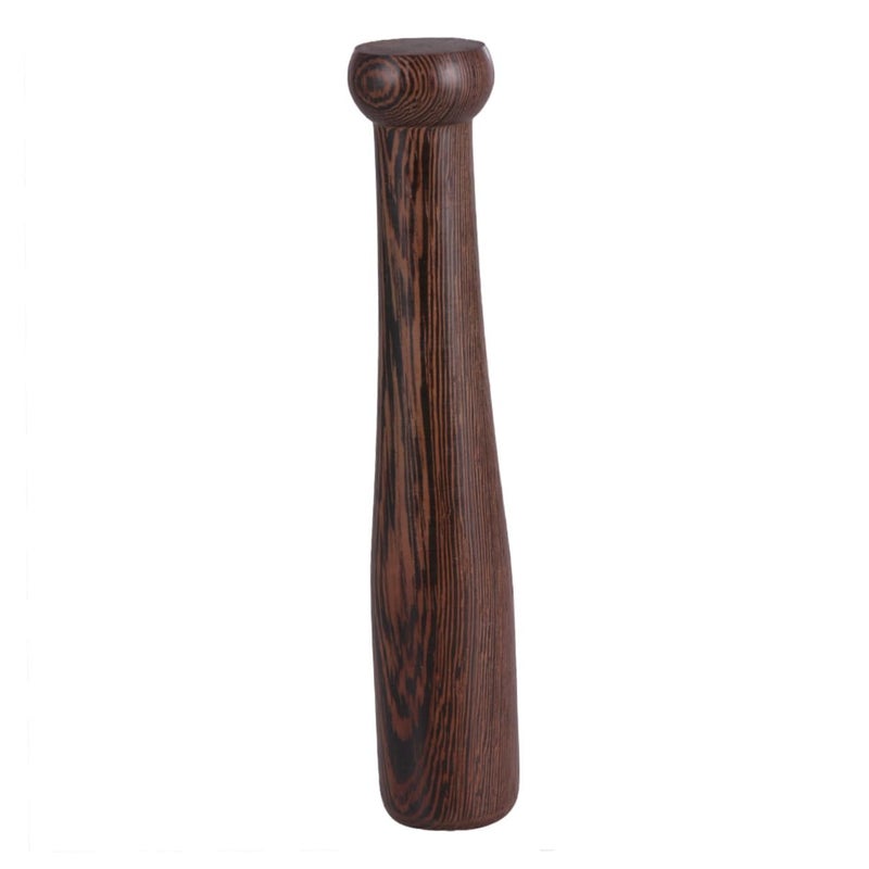 Wooden Garlic Crusher Pestle and Mortar Set for Spices Pills Kitchen Tool - Image 1