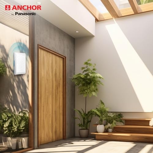 Anchor by Panasonic Ding Dong Doorbell | Calling Bell for Home | Door Bell for Office, School (22664) - Image 4