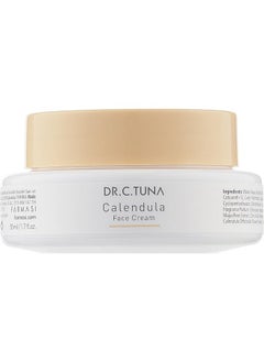 FARMASI Dr.C.Tuna Calendula Face Cream Nourishing Hydrating Sensitive Skin Care Soothing Gentle Formula Daily Moisturizer 