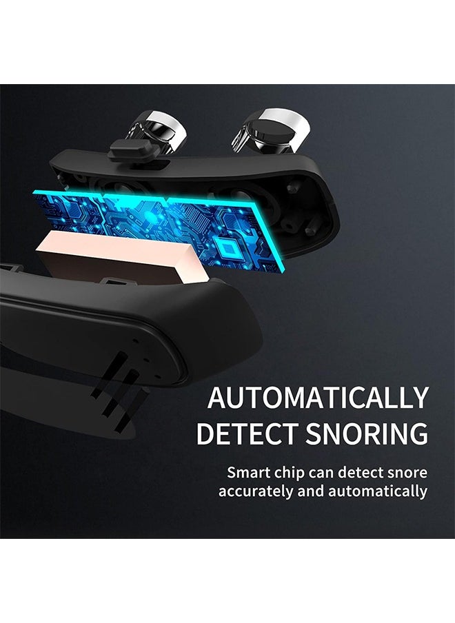 Sweet Life - Intelligent Antis Snoring Device, USB Rechargeable Smart Snoring Device with Gear Indicator, 6 Gears Adjustable & Automatic Detection of Snoring, for Men and Women - Image 1