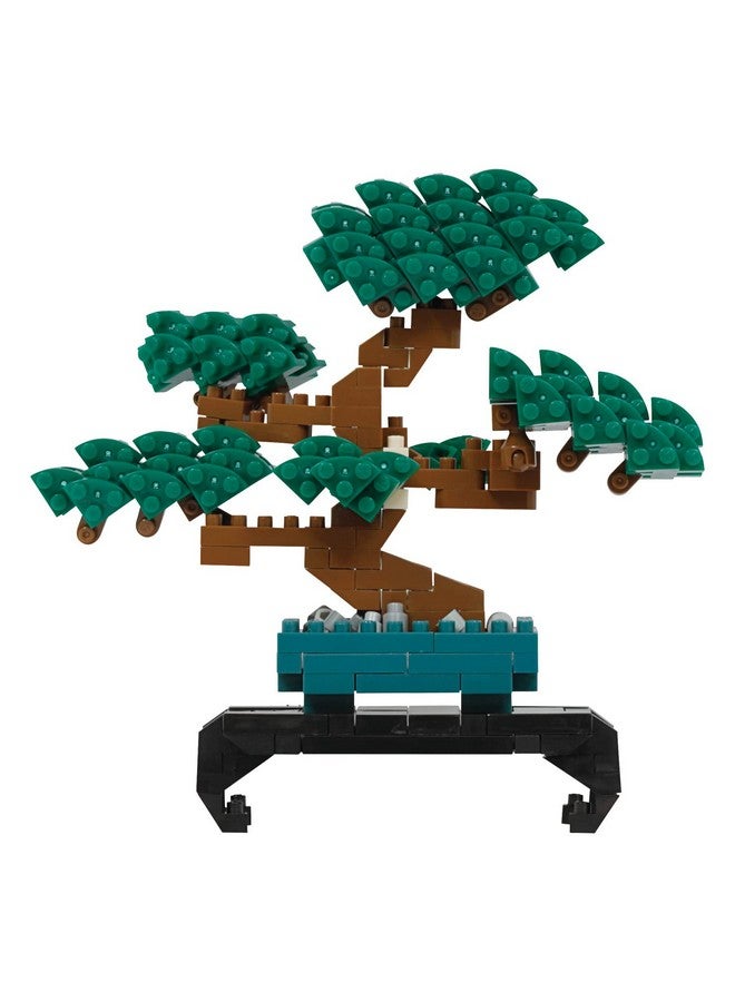 Nanoblock نانوبلوك - الثقافة - شجرة الصنوبر بونساي، مجموعة بناء رؤية لرؤيتها - Image 3