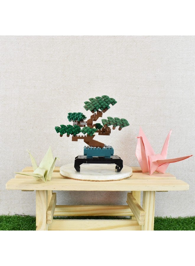 Nanoblock نانوبلوك - الثقافة - شجرة الصنوبر بونساي، مجموعة بناء رؤية لرؤيتها - Image 5