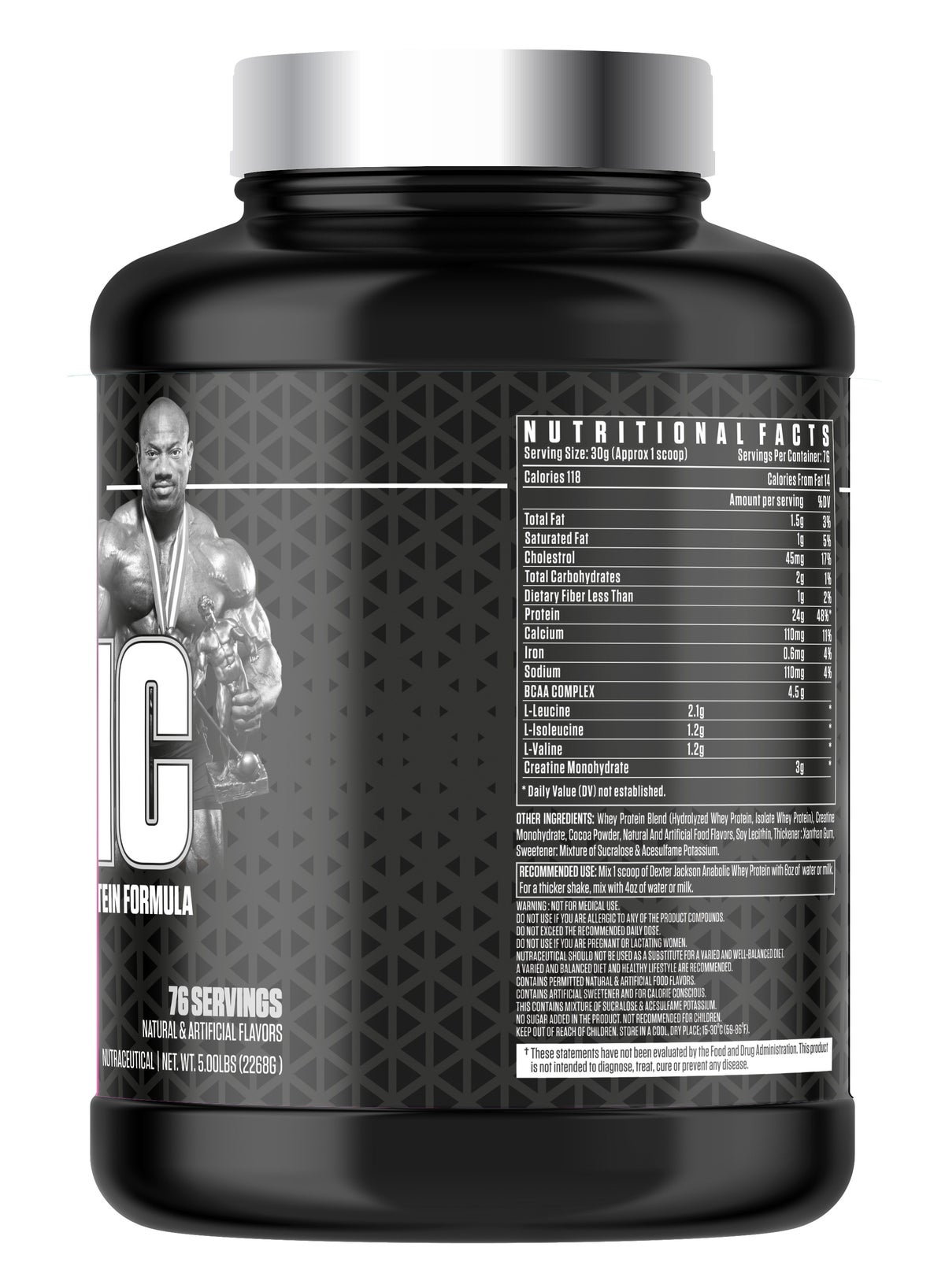 Black Series Anabolic Whey 5 Lbs With Creatine – Muscle Recovery & Strength (Chocolate Smoothie)