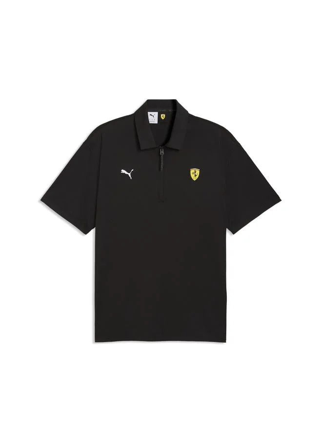 Puma PUMA Black Scuderia Ferrari Cloudspun Polo Men for Men | Best Price UAE