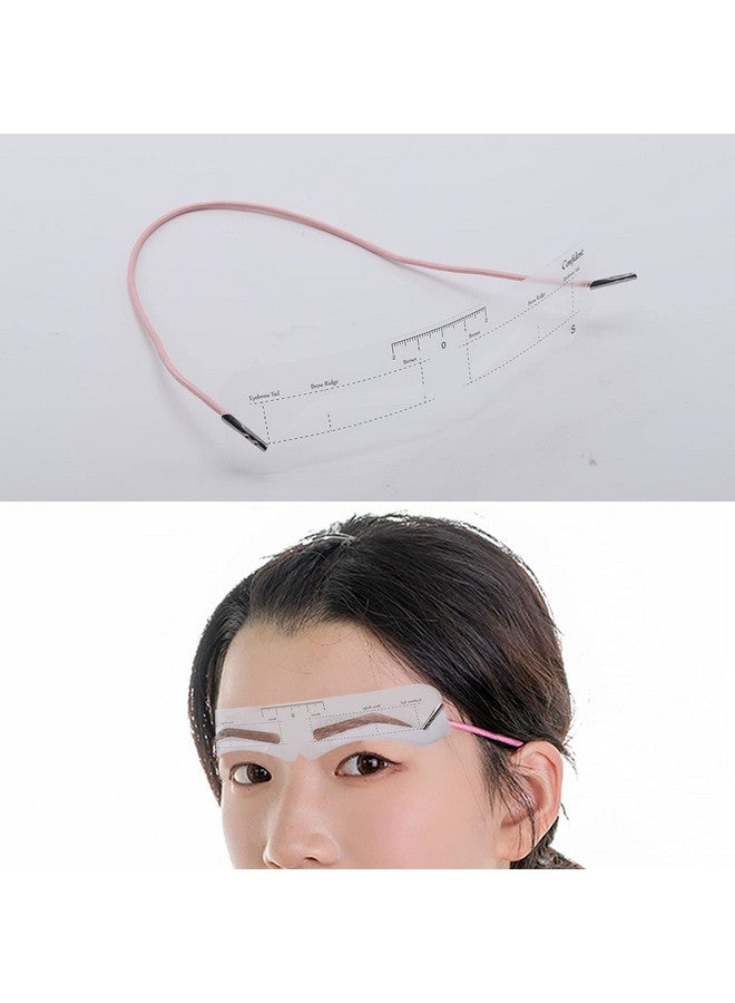 Ohlove 12 قطعة قالب حواجب قابلة لإعادة الاستخدام مع حزام مرن للمبتدئين (6 أنماط) - Image 5