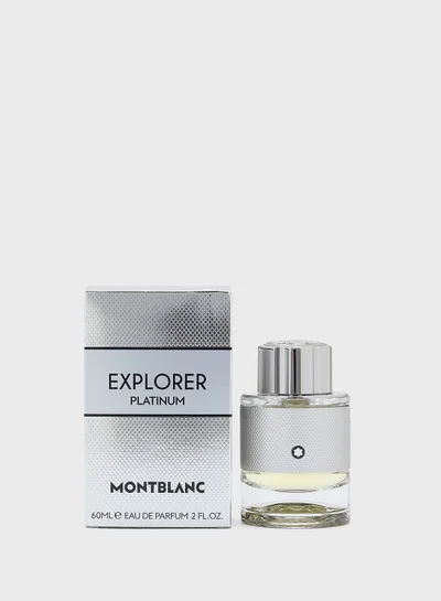 MONTBLANC Explorer Platinum Eau De Parfum, 60ml