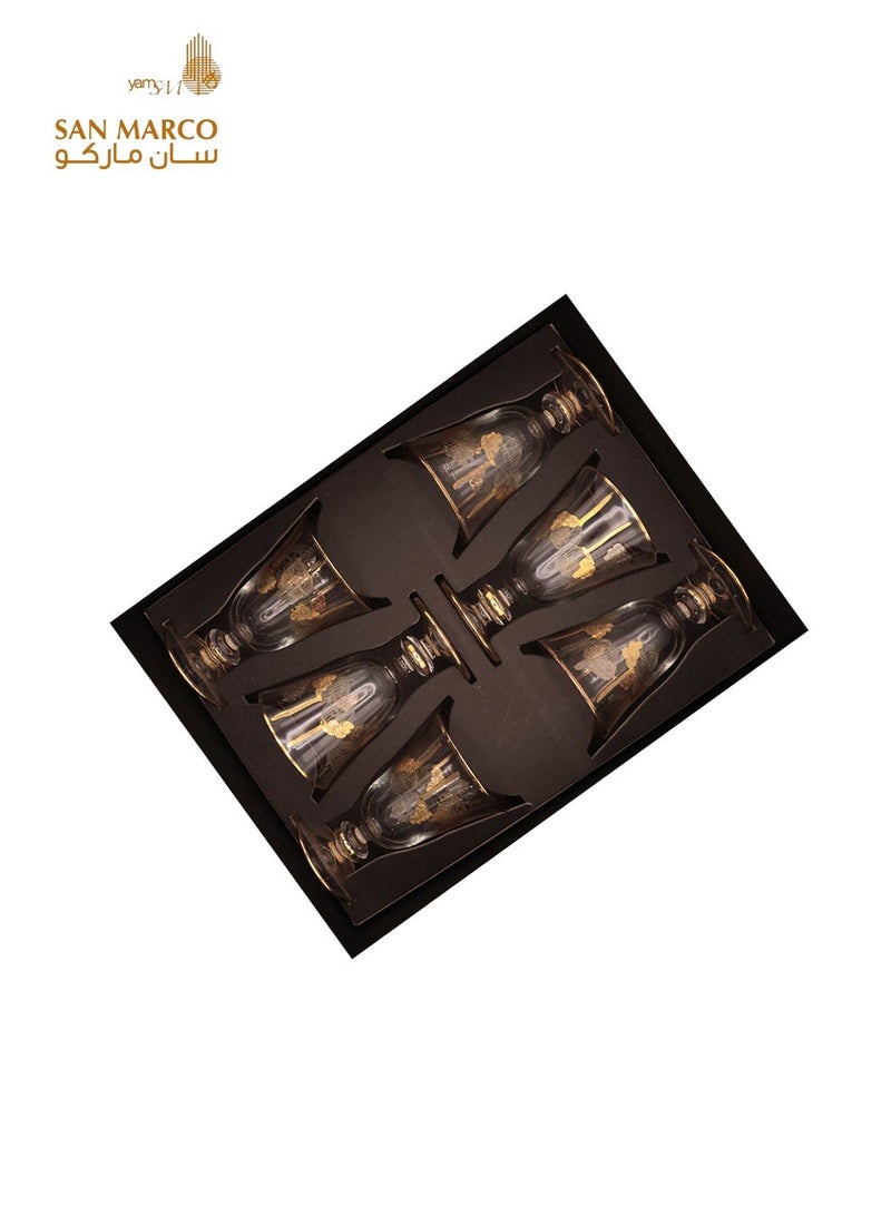 سان ماركو طقم أكواب العصير بتصميم فاخر - Image 1