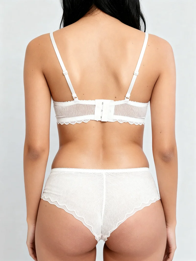 Laceandme Sexy Lace Lingerie Set for Women – Designer Bra & Matching Panty | Romantic Intimates Wear
