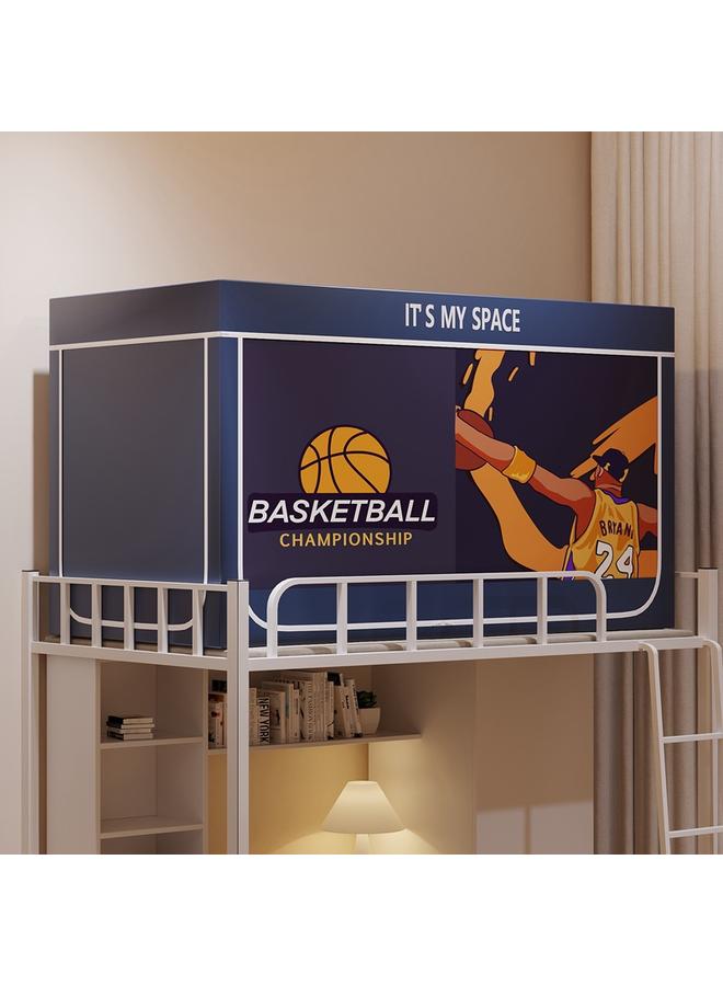 Bluejw Wholesale Student Dormitory Upper And Lower Bunk Blackout Mosquito Net School Double High And Low Bed Seat Bed Type Bed Curtain Zipper Bed Curtain - Image 1