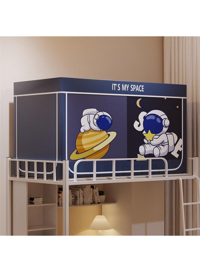 Bluejw Wholesale Student Dormitory Upper And Lower Bunk Blackout Mosquito Net School Double High And Low Bed Seat Bed Type Bed Curtain Zipper Bed Curtain - Image 4