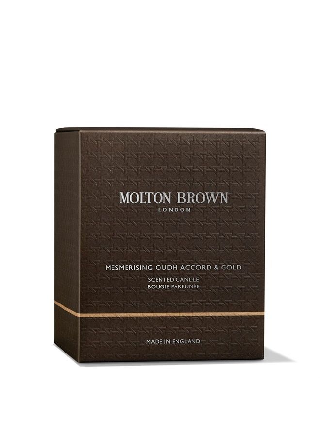 MOLTON BROWN شمعة معطرة بتوقيع عود مذهل وذهب (فتيلة واحدة)، 6.07 أونصة. - Image 4
