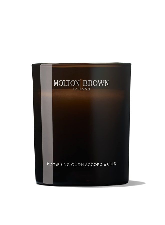 MOLTON BROWN شمعة معطرة بتوقيع عود مذهل وذهب (فتيلة واحدة)، 6.07 أونصة. - Image 3