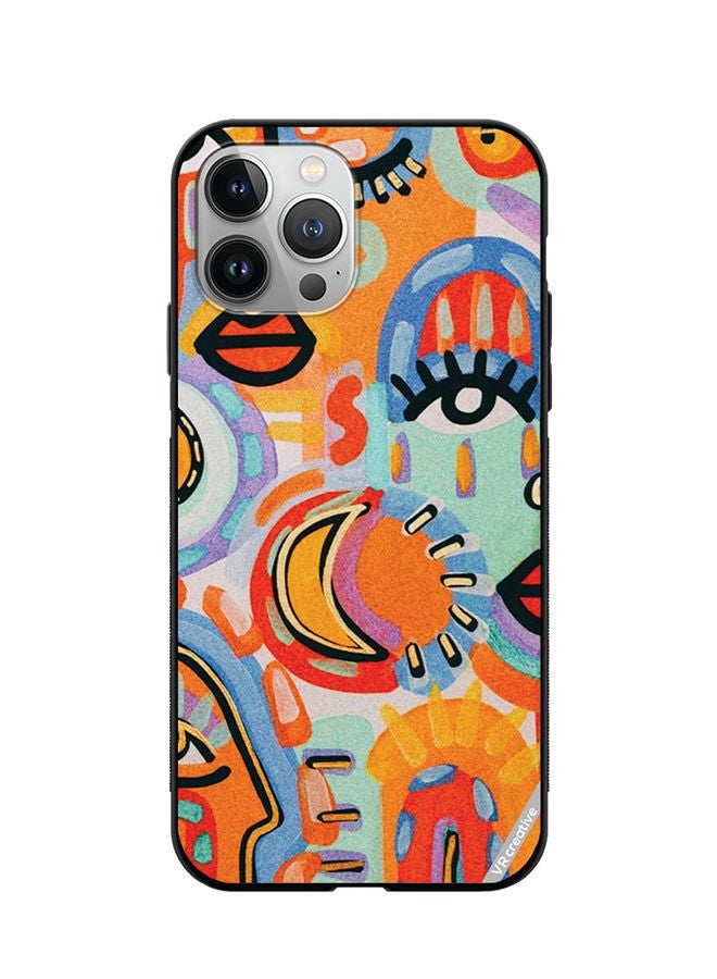 VR CREATIVE Protective Case Cover For Apple iPhone 11 Pro Max Womenart Design Multicolour - Image 1