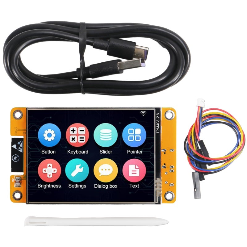 AITRIP 2 Pack ESP32 Development Board ESP32-2432S028R WiFi Bluetooth 2.8 Inch 240X320 Smart Display TFT Module Touch Screen for Arduino - Image 2