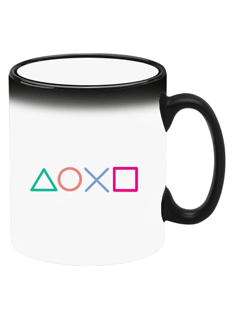 Theodor Color Changing Heat Sensitive Ceramic Mug, Image Revealed When HOT Liquid is Added! PS sumbol - Image 2