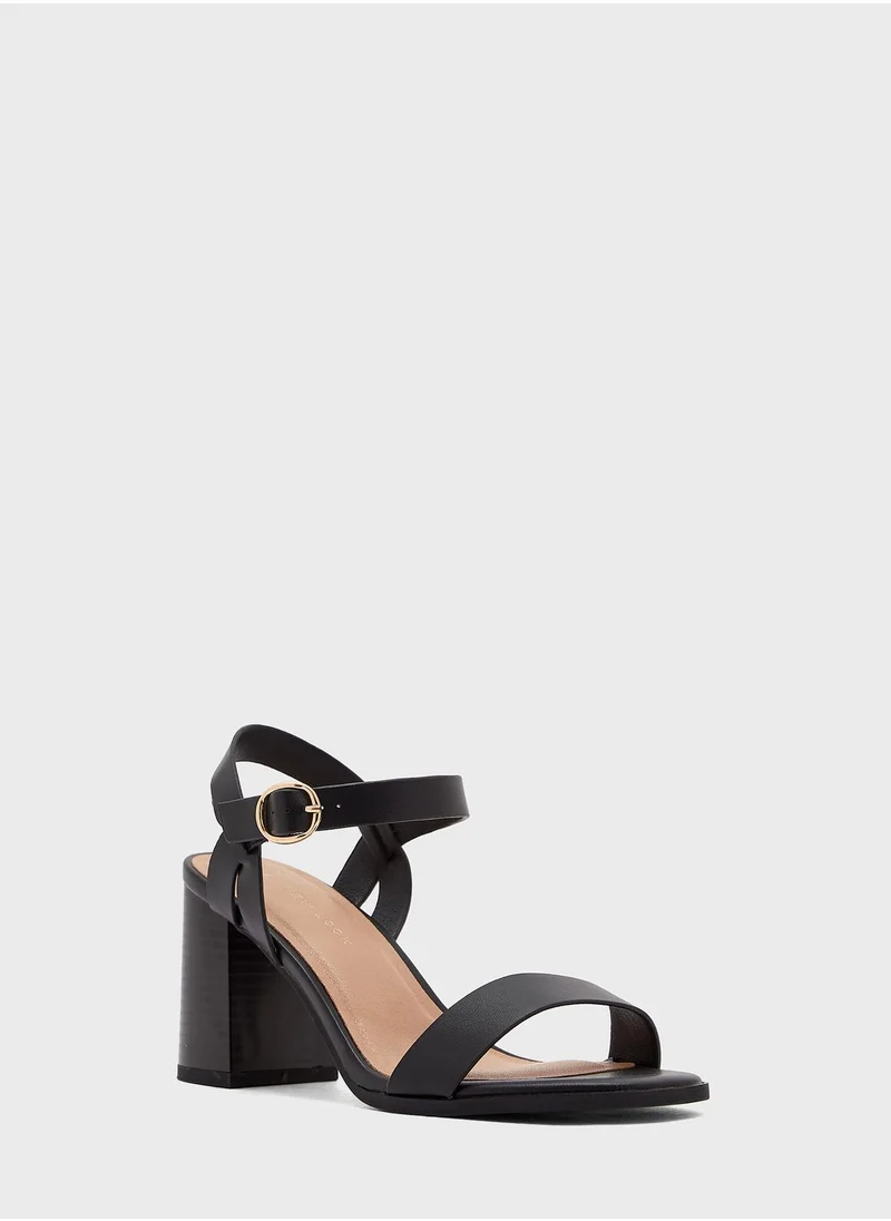 NEW LOOK Pammy Block Heel Sandals