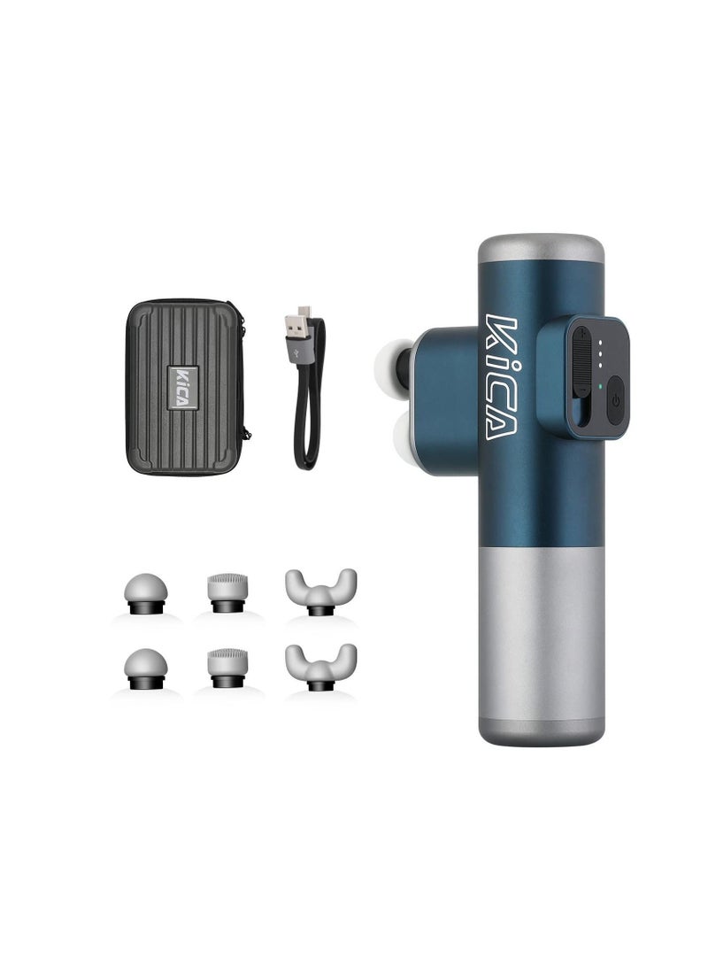KiCA KICA pro Electric Handheld Massager Gun for Athletes Portable Small-Deep Tissue for Body Arms Back Muscle Massager Relief Gem/Sports Pain Recovery, Intelligent Speed Control, Mini Pocketsize - Image 1
