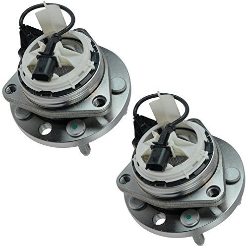 TRQ 2 Piece Front Wheel Bearing & Hub Assembly Set Compatible with 2006-2009 Pontiac Solstice 2007-2010 Saturn Sky - Image 4