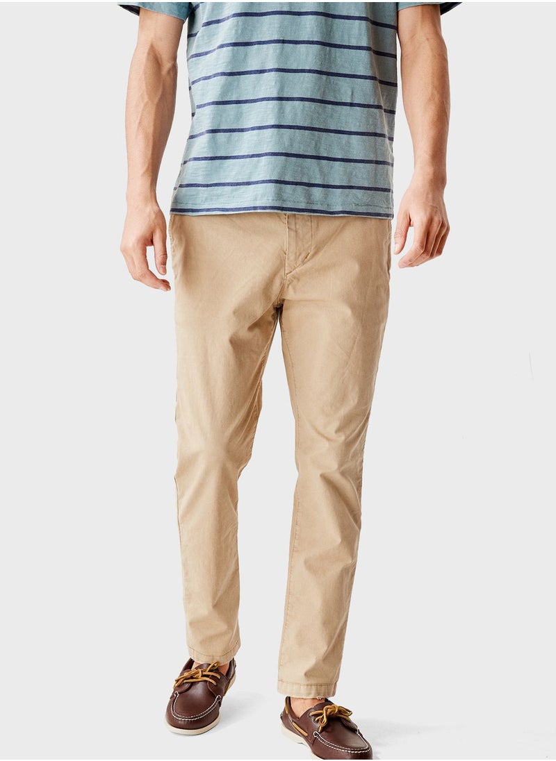 American Eagle - Essential Slim Fit Pants - Image 1