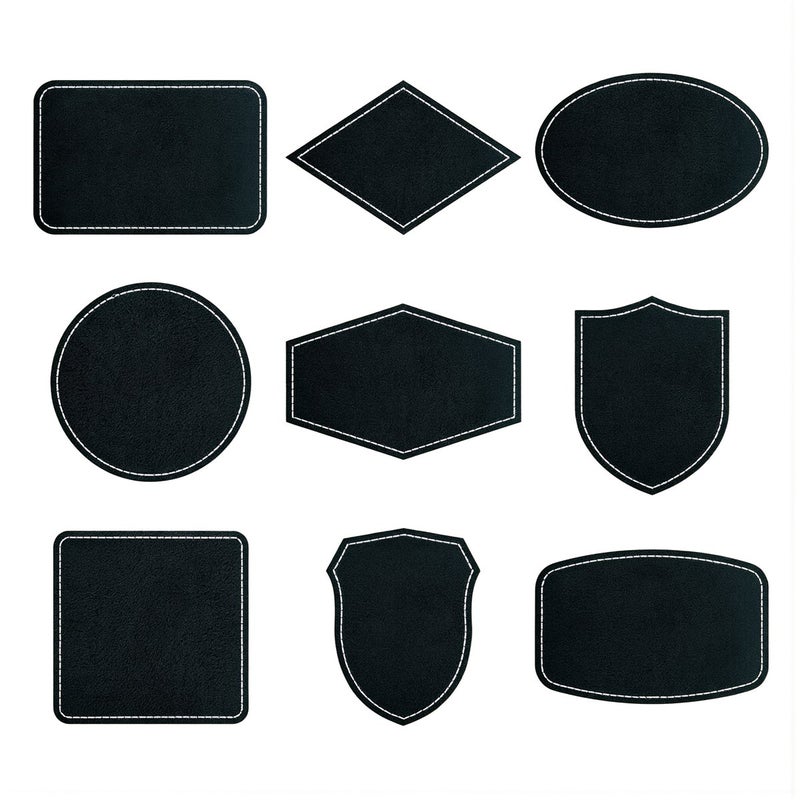 Skin Friendly PU Leather Patch Non Toxic For Crafters Apparel Makers Beginners Small Business - Image 1