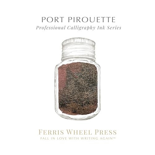 Ferris Wheel Press فيريس ويل بريس، حبر خط، أحمر داكن، 28 مل - Image 2