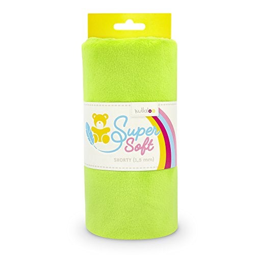 kullaloo Plush Fabric Solid Lime Green Minky Fabric for Sewing Super Soft Cuddle Material 395x295 Plushies Baby Blankets Pillows Dog Beds Cat Beds Baby Accessories Apparel More