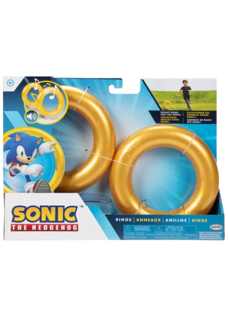 Jakks Sonic The Hedgehog Sonic Rings - Image 1