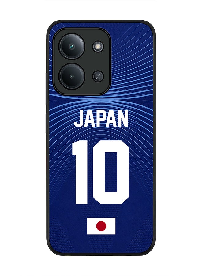 Stylizedd For Xiaomi Redmi 15C 4G Case,Slim fit Camera Protection, Shockproof Thin Phone cover  - Football Team Japan World Cup 2026