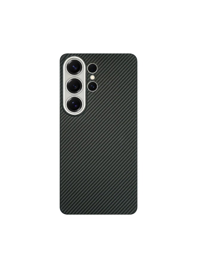 A-Case Kavar Aramid Fiber Case for Samsung Galaxy S26 Ultra Ultra Slim Lightweight Protective Cover Scratch Resistant Premium Woven Fiber Phone Case – Black - Image 2