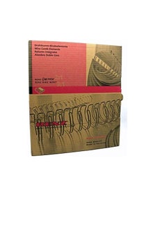 RENZ 100-Pieces Binding Wire A4 2:1 8mm 5/16" Black  - Image 1