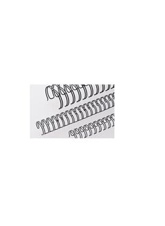 RENZ 100-Pieces Binding Wire A4 2:1 8mm 5/16" Black  - Image 2