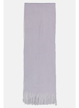 Reserved Kids Girl Solid Scarf 32 x 160 cm, Lavender  - Image 2