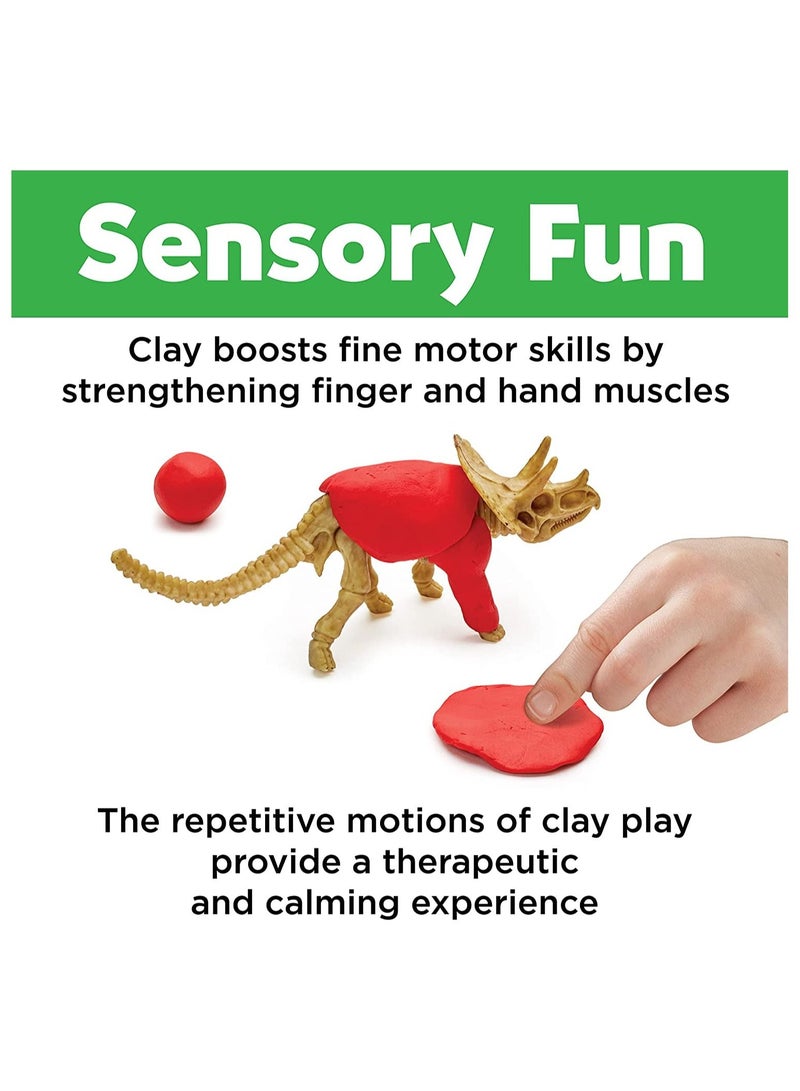 Creativity for Kids Create with Clay Dinosaurs - Build 3 Dinosaur Figures with Modeling Clay - Image 5