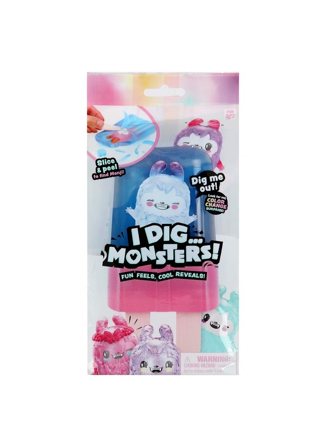 Pikmi Pops - I Dig... Monsters Popsicle Pack 1Pc Collectable Asmr Toy | Fun & Cute Stress Relief Toy Styles May Vary - Image 1