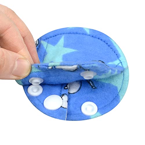 welsoon Feeding Tube Pads G Tube Button Pad with Cover for G-Tube or J Tube Reusable and Comfort 7 Pack - Image 2