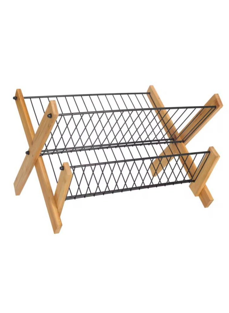Galvanized Metal x Treated Wood Kitchen Cabinet - Rust & Rot Resistant | Foldable Design & Easy Storage  - Image 1